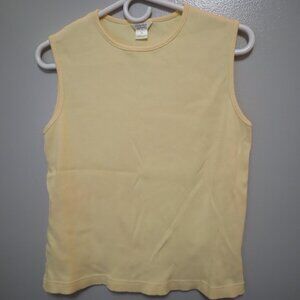 Cristopher & Banks Yellow Tank Top